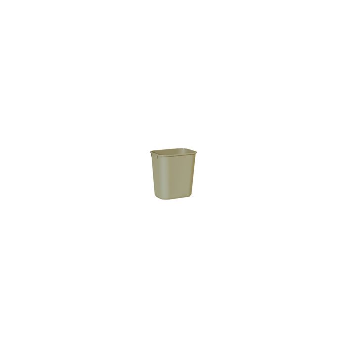 Rubbermaid 29550 Wastebasket, Small - 13 5/8 U.S. Quart Capacity - Beige in Color